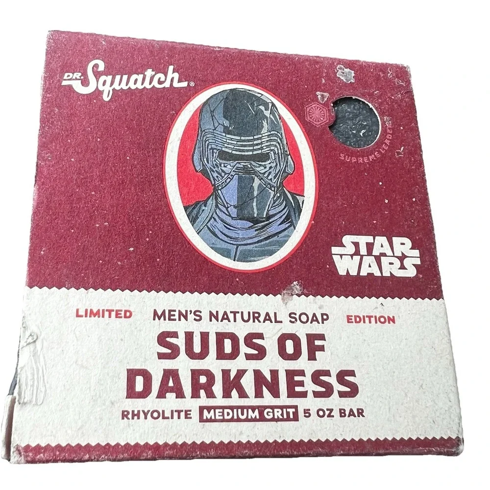 Dr Squatch Star Wars Collection One Luke Obi Wan Maul Kylo Limited Edition 4 Set